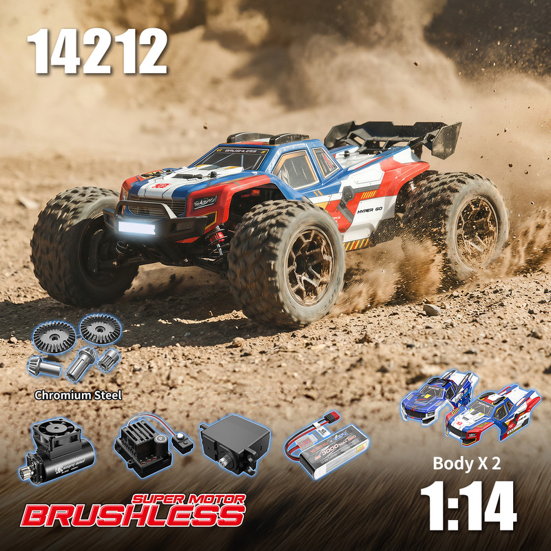 Rc Hobby Grade Car - 14212 MJX 1:14 Brushless Remote Control