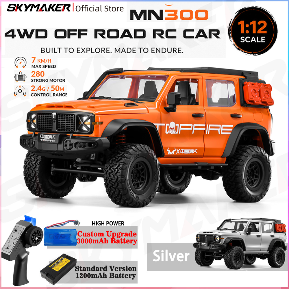 Rc Hobby Grade Car - MN300 Climbing RC Car 1:12 2.4G