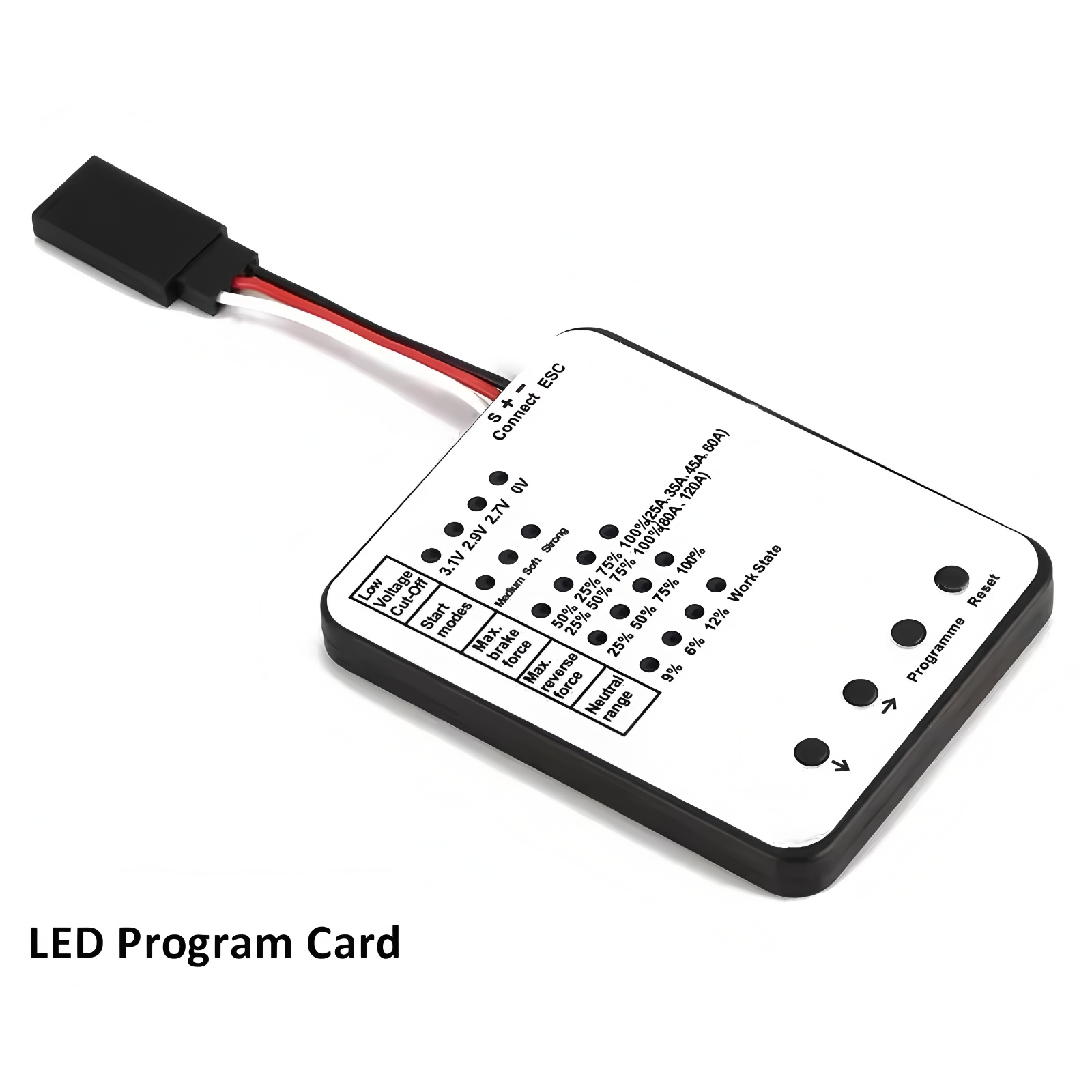 Rc Hobby Grade Car - Surpass Hobby LED Programming Card for