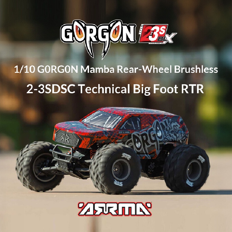 Arrma Gorgon RTR Brushless RC  - Rc Hobby Monster Truck review and price