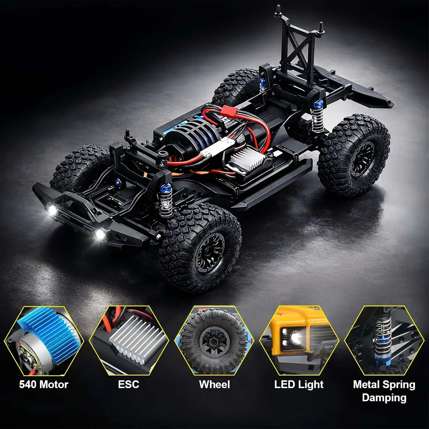 RC Cars RC Crawler 1/10 Scale  - Rc Hobby Grade Car review and price