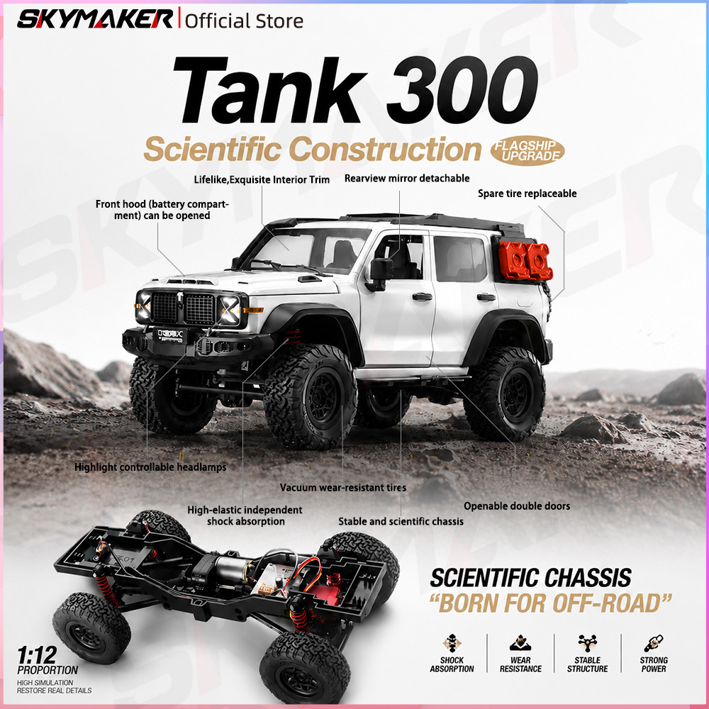 MN300 Climbing RC Car 1:12 2.4 - Rc Hobby Grade Car review and price