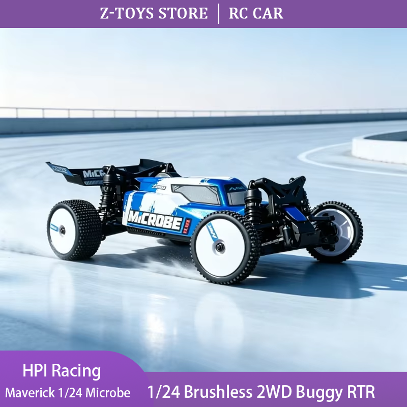 HPI Maverick 1/24 MICROBE Brus - Rc Hobby Grade Car review and price