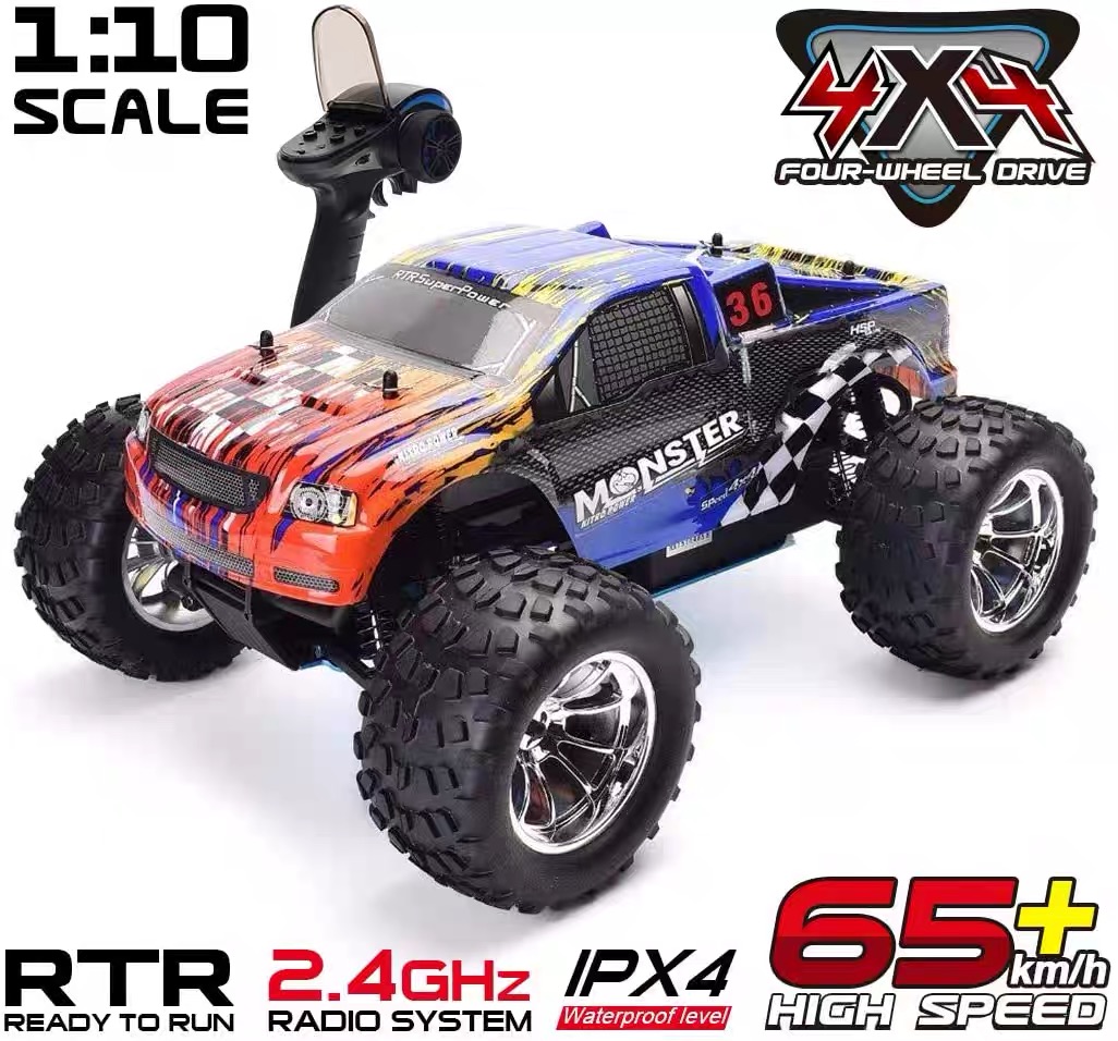 HSP RC Truck 1:10 Scale Nitro  - Rc Hobby Nitro review and price