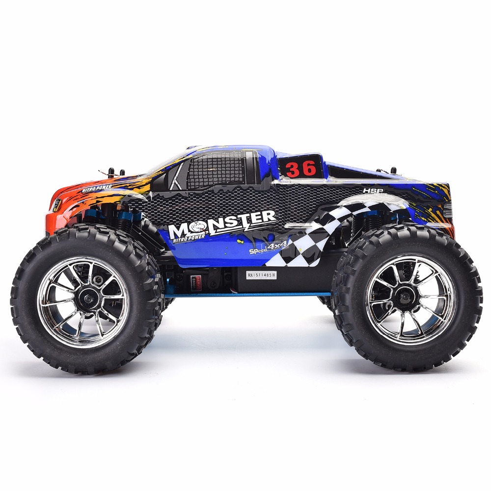 HSP RC Truck 1:10 Scale Nitro  - Rc Hobby Nitro review and price